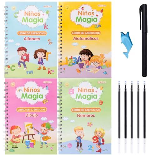 Cuadernos reutilizables Larcenciel: Análisis y características del método de caligrafía infantil