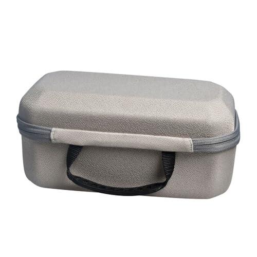BildeeMait Bolsa protectora de EVA para proyector Magcubic HY300 y HY320, funda de transporte portátil de viaje, caja de almacenamiento rígida gris