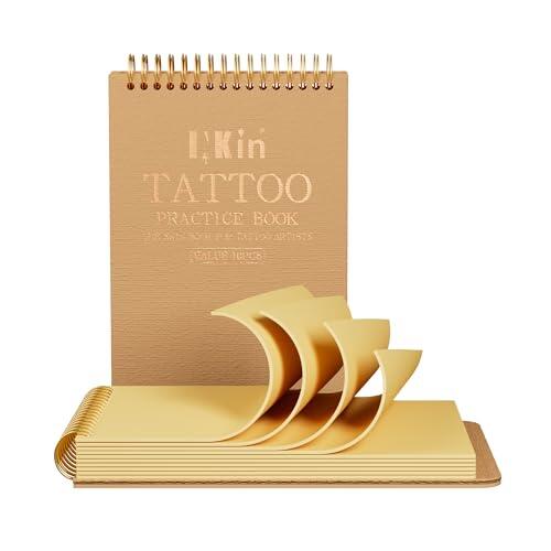 INKin Piel Sintetica Tatuaje 2mm, 10 Piezas 20x15cm para Principiantes y Profesional Tatuajes Artistas