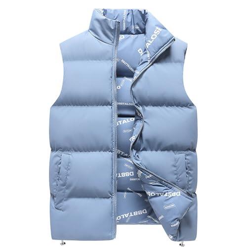 Chaleco acolchado para hombre, chaleco acolchado para exteriores, híbrido, con cuello alto, chaleco deportivo con 5 bolsillos, chaleco de entretiempo para hombres, correr, golf, senderismo, equitación