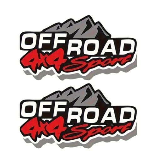 Dale personalidad y resistencia a tu vehículo con las pegatinas Off-Road