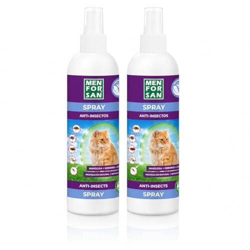 Protección natural contra insectos para gatos: Pack Menforsan