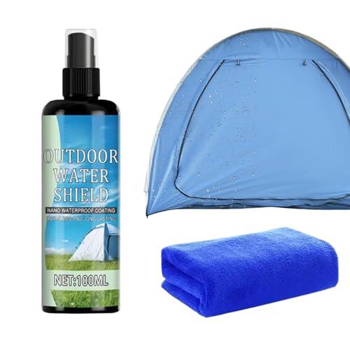 Genérico Spray Impermeable,100ml Líquido Impermeabilizante - Escudo Impermeable de Uso Intensivo - para Muebles De Patio Tiendas De Campaña Equipo De Camping Esquí Y Remo