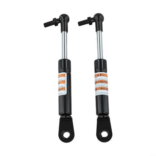 2 soportes de elevación de brazos de aluminio para T-MAX 500 (2008-2018) y T-MAX 530 (2012-2019) - Kit de elevación de choque de motocicleta, plateado +