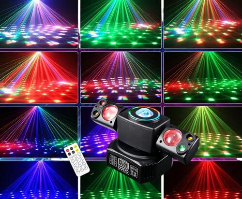 Ilumina tus eventos: Análisis de la luz Moving Head Disco Party de TECKZOON