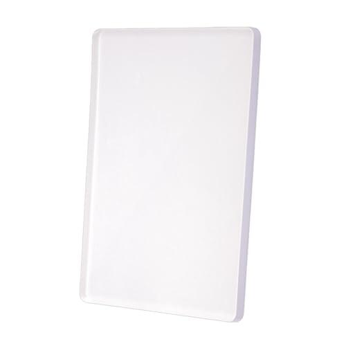 SUPERFINDINGS Placa de impresión de gel transparente, 17,5 x 12,6 cm, placa de impresión de geles reutilizables, materiales de impresión para tarjetas, arte y manualidades, álbumes de recortes y