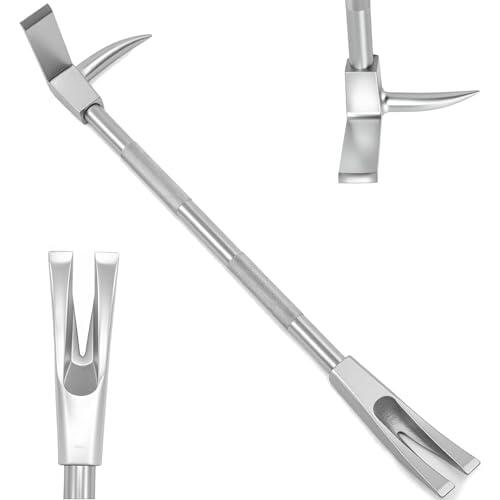 Herramienta Halligan de 30" para apertura y demolición, barra Halligan de acero al carbono de alta resistencia, herramientas de entrada y rescate para rescate de emergencia y trabajos de demoli 780mm