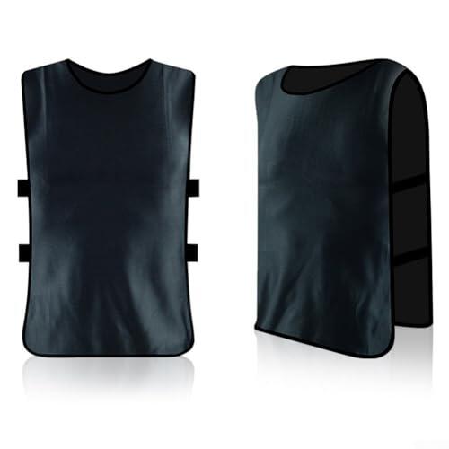 Shophubio Chaleco de entrenamiento deportivo para niños, chaleco de fútbol de poliéster de secado rápido para deportes de equipo juvenil, fútbol, baloncesto, rugby y críquet (11)