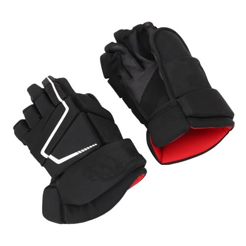 KIMISS de Hockey Ligeros para Jugadores Mayores y jóvenes: Protectores y Transpirables de Nailon EVA de Espuma EVA de Hockey Callejero (11 Pulgadas)