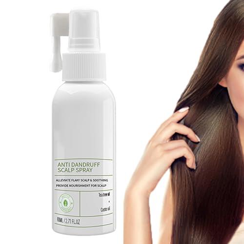 Spray Capilar Anti-Picor | Líquido Natural Anti-Picor,Tratamiento De 80 ml Para Cuero Cabelludo Seco Y Con Comezón - Sensibilidad Y Descamación En Cuero Cabelludo, Para Mujeres Y Hombres