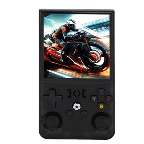 Naroote Consola de Juegos Portátil Mejorada con Tecnología de Pantalla Vibrante para Consola de Juegos Retro Portátil, Pantalla HD, para Entusiastas de los, ABS Tamaño de : 4 Pulgadas (64GB)