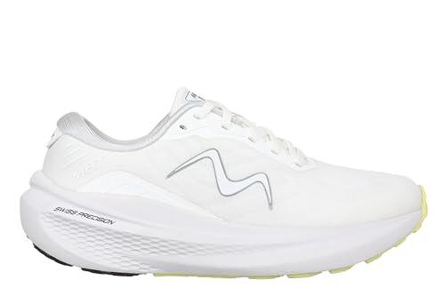 MBT-1000 Lace UP Zapatillas de Deporte para Mujer. Deportivas para Correr Anatómicas y Cómodas. Calzado Fisiológico Confort y Estabilidad con Suela Curva. Sneakers Running. Color Beige