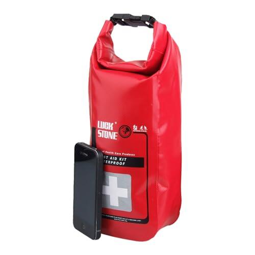 de ayuda de emergencia: primer kit de viaje, impermeable de alto | Nueva de transporte compacta y duradera para supervivencia, camping, senderismo, mochilero, etc