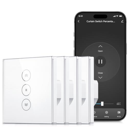 Transforma tu hogar con el interruptor de persiana WiFi Etersky: control total y automatización inteligente