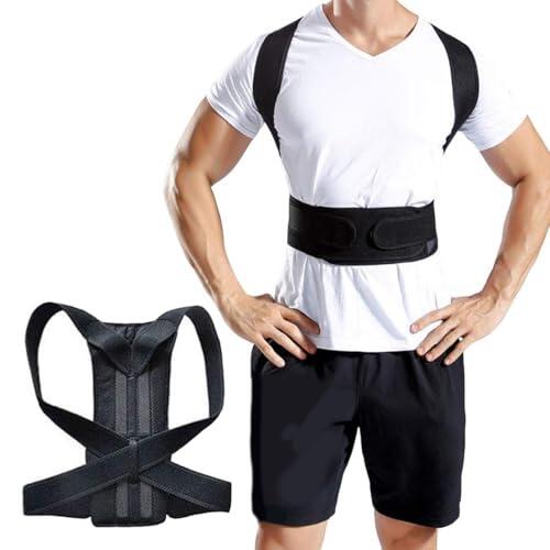 EOYVAIL Férulas para espalda,Corrector de postura con soporte para espalda recta (talla L)