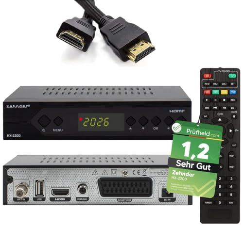 Receptor Satelital Zehnder HX 2200: Análisis y Especificaciones Técnicas