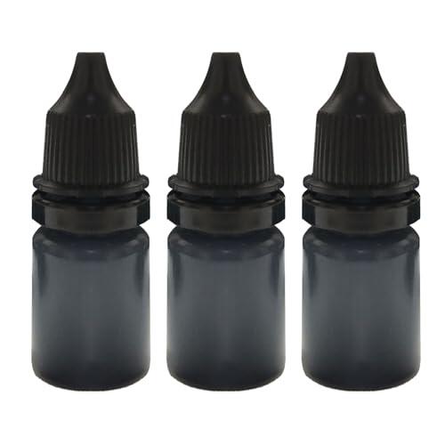 Tinta de recambio para sellos – Tinta de repuesto multiusos 10 ml líquido fácil de usar | Accesorios de recarga portátiles – Para cartas, paquetes, sobres, marcado de documentos, material de oficina