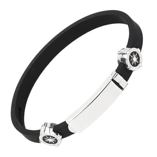 Tyinerc Pulsera antiestática, antipulsera, pulsera de equilibrio de silicona, eliminador estático, pulsera deportiva impermeable, para hombres y mujeres, Siehe Beschreibung, Silicona, Ver descripción