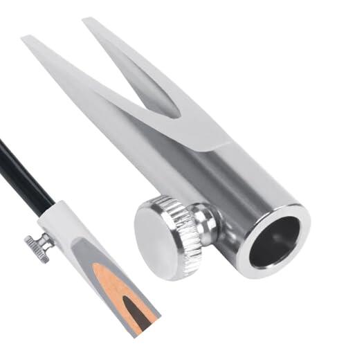 Skintore de lápiz de cejas, sacapuntas de lápices cosméticos | Dispositivo de afilador compacto de metal para lápiz de cejas - Herramienta de afilado de bolígrafo de alineador de agarre cómodo para el