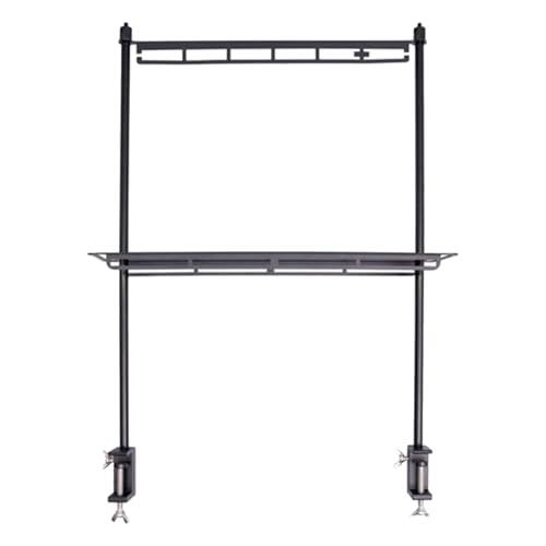 Bezijhr Estante para Mesa de Camping Plegable, estantes para Mesa de