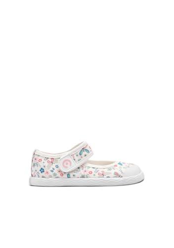 Conguitos - Merceditas de Niña Barefoot Goflex con Cierre Adherente para Niña (Multicolor/Talla 28)