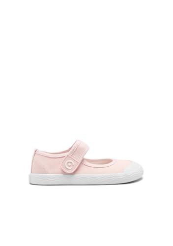 Conguitos - Merceditas de Niña Barefoot Goflex con Cierre Adherente para Niña (Rosa/Talla 31)