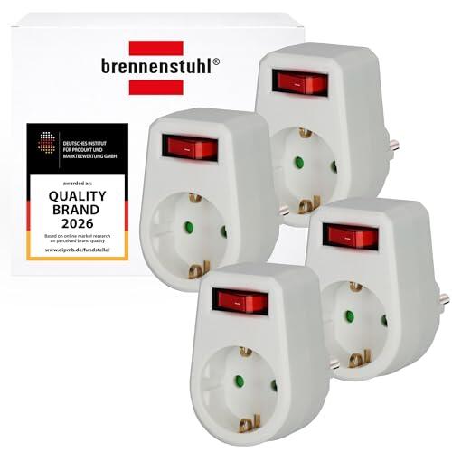 Control total de la energía: Análisis del set de adaptadores Brennenstuhl con interruptor