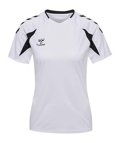hummel Core 2.0 - Camiseta para mujer, color blanco, Blanco, L