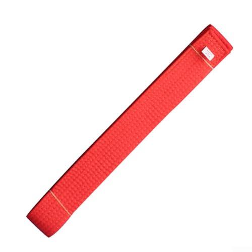 Cinturón para Karate Judo Taekwondo Niños Adultos 280 cm Hecho de Poliéster con Doble Capa de Algodón Fieltro Core (Naranja)