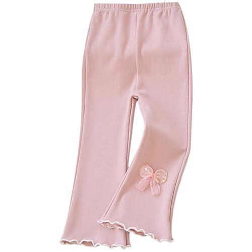 Genérico Pantalon Niña Pantalones Casuales para Niñas Moda Primavera Otoño Largos Cómodos Uso Diario Infantil Ropa Femenina (4-5 Years)