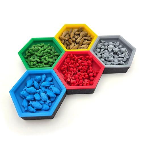 Revoluciona tu mesa de juego: Cuencos magnéticos modulares para juegos de mesa
