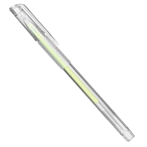 HEANUJJ Marcador de Cejas Profesional Color Amarillo Punta de 1mm, Plástico Resistente y Diseño para Uso Prolongado en Tatuajes de Cejas