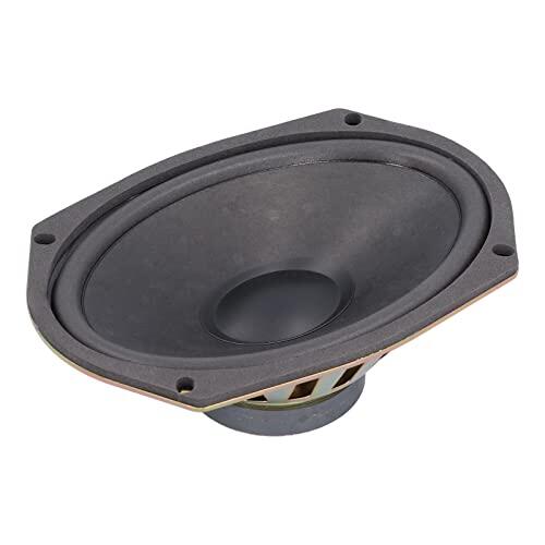 EIMSOAH Altavoz Coaxial de Alta Resolución, Graves Potentes, Salida Triple, Universal, para Audio Estéreo de Automóvil, Negro