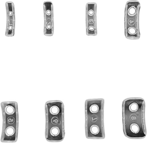 8 piezas de reguladores de tamaño del anillo invisibles para anillos sueltos, ajustador del anillo adecuado para cualquier anillo Clever Fashion