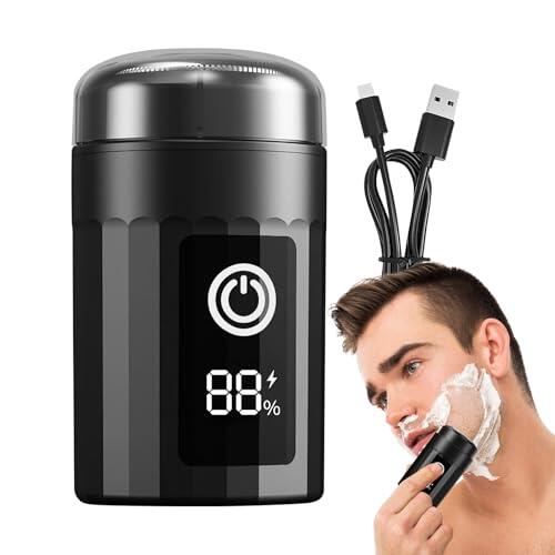 Afeitadora Eléctrica,Recortadora de barba inalámbrica y húmedo - Afeitadora y Recortadora de Barba Eléctricas para Hombre | Hogar Coche Viajes Esposo Novio Hermano Cumpleaños Día del Padre