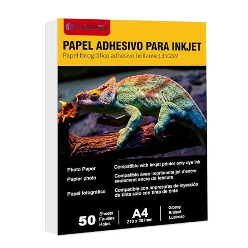 Guía completa sobre el papel fotográfico autoadhesivo HUSPER A4