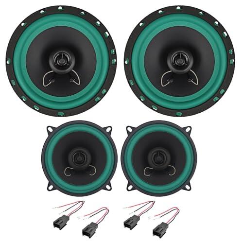 IPNOSIS Kit de 4 altavoces para Citroen Xsara Picasso con 4 conectores IP-01165 + IP-01130