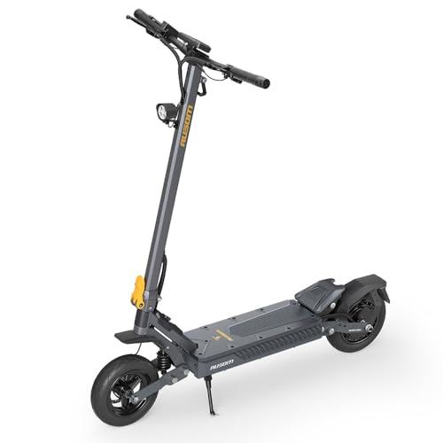 Patinete Eléctrico, Ausom Gosoul 2 Pro/Gosoul 2,90/70 km Autonomía, Batería 48V 18/13Ah, Scooter eléctrico, Suspensión ShocFree, Neumáticos 10" Antipinchazos, Frenos de Disco+E-ABS