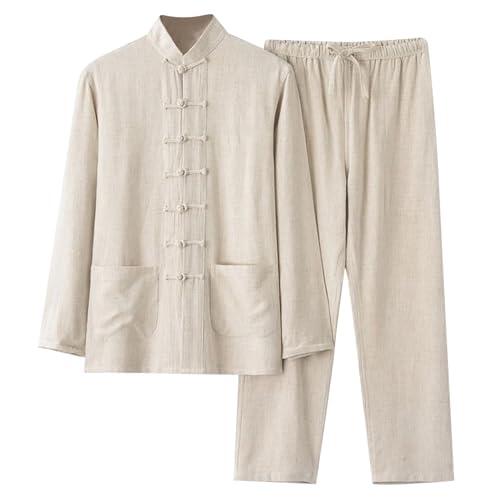 Uniforme Tradicional de Tai Chi Unisexo Chino Art Marciales Chaqueta Camisa de Lino Hombre Verano Tradicional Uniforme Traje Tang Ropa Exterior Wushu Mujeres Traje Estilo