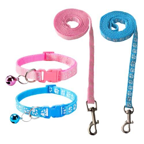 Solución práctica para paseos: Conjunto de collar y correa ajustable UIEXEA
