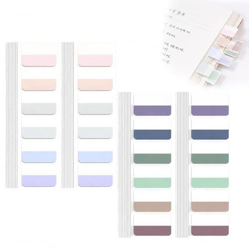 FMPXYYA Notas Adhesivas Índices Marcapáginas Adhesivos Marcadores de Página en Color 240 Etiquetas Adhesivas de Papel para Escribir Leer Notas Libros Carpeta Oficina Escuela