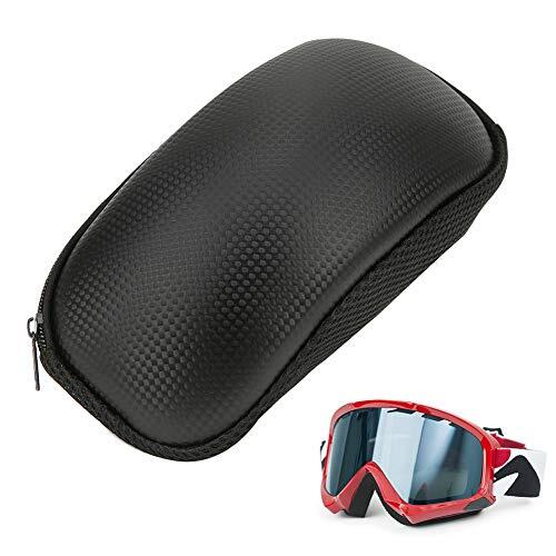 Tnfeeon Gafas de esquí para Nieve, Funda de Piel Sintética, Resistentes a los Golpes, Elegantes y Resistentes a los Arañazos para Esquiar y Hacer Snowboard