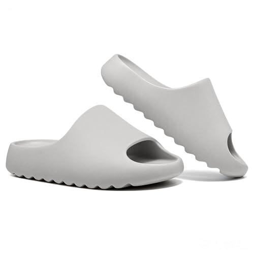 Foinledr Chanclas Niños EVA Antideslizantes, Sandalias Verano Cómodas y Ligeras, Zapatillas de Baño para Niños y Niñas, Playa Piscina Ducha, Diseño Abierto Unisex