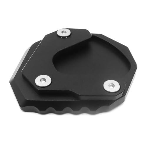 Riven Caballete lateral de motocicleta negro CNC aluminio para XL750 Transalp 2023, Kickstand