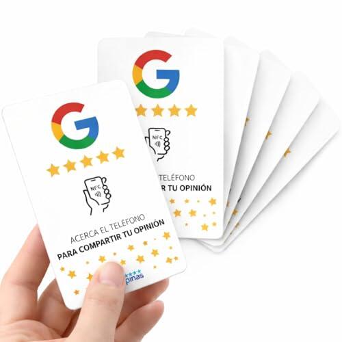 Maximiza las opiniones de tu negocio con las tarjetas NFC de Google OPINAS