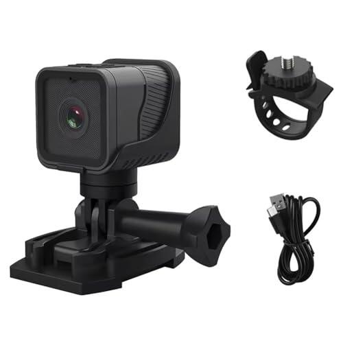 Zolynx Minicámara Z03 1080P HD con Punto de Acceso WiFi, Impermeable, para Exteriores, para Bicicleta, Conducción, Portátil, Mini Videocámara Deportiva.