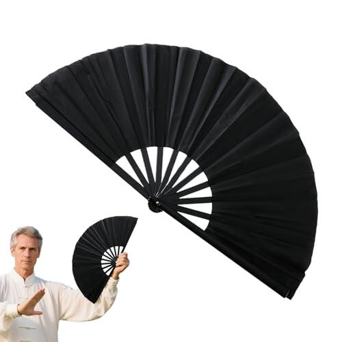 Agilizador de mano plegable,Accesorios Decorativos Portátiles,Gama China para Danza Tradicional - Para Ceremonias Tradicionales, Kung Fu, Cosplay Eventos, Decoración del Hogar,