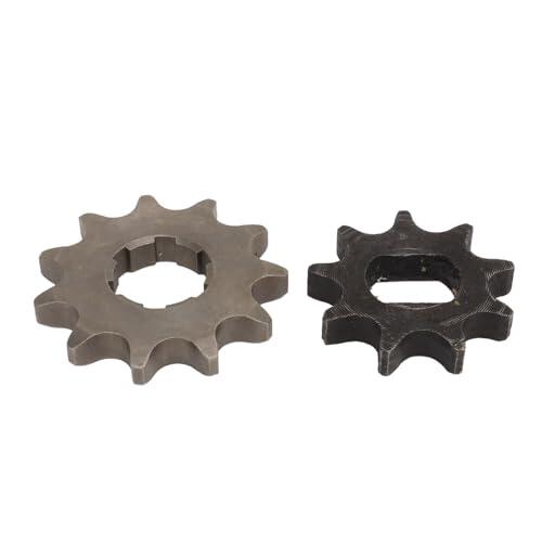 Kit de piñones para cadena 428 11T 20 mm y 9T 12x17 mm con agujero H, de acero, repuesto para motocicletas, ATV, go-karts, motocicletas todoterreno, con transmisión de potencia