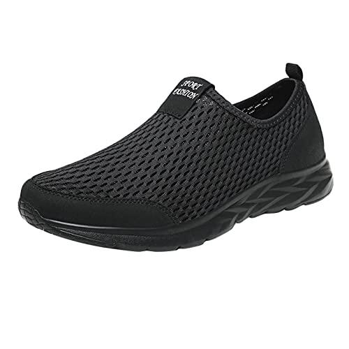 Zapatillas deportivas para mujer, suela suave, zapatillas de deporte, zapatillas de deporte sin manos, informales, zapatos de senderismo, transpirables, de malla, cómodos, antideslizantes, para correr