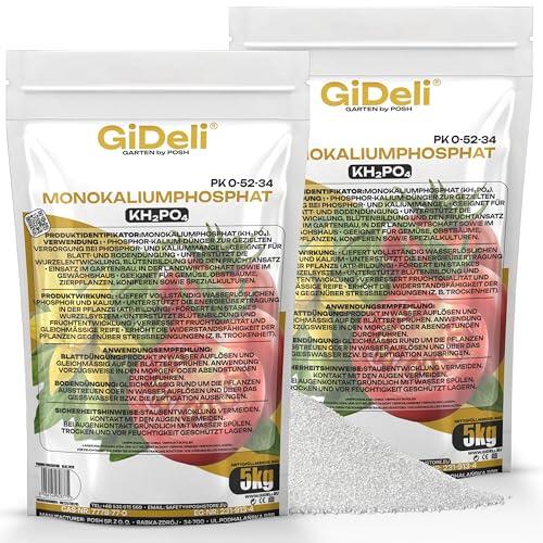 Guía técnica del Fosfato Monopotásico MKP GiDeli para una floración y fructificación óptimas